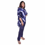 Royal Blue Lehriya Co-ord Set - Image 2