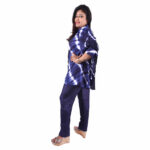 Royal Blue Lehriya Co-ord Set - Image 3