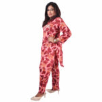 Maroon–Light Pink Ombre Co-ord Set - Image 2