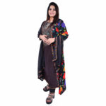 Black Readymade A-Line Dress