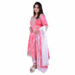 Pink Anarkali Set