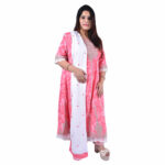 Pink Anarkali Set - Image 3