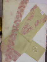 PASTEL GREEN  UNSTITCHED SUIT