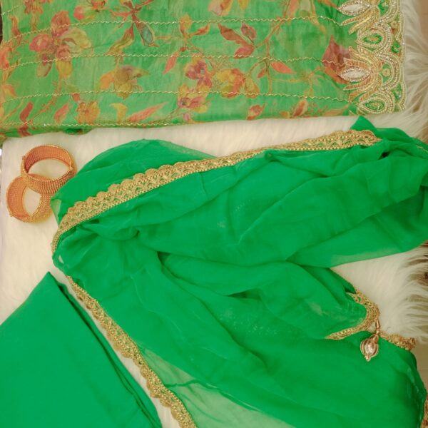 Unstitched Forever Green Suit